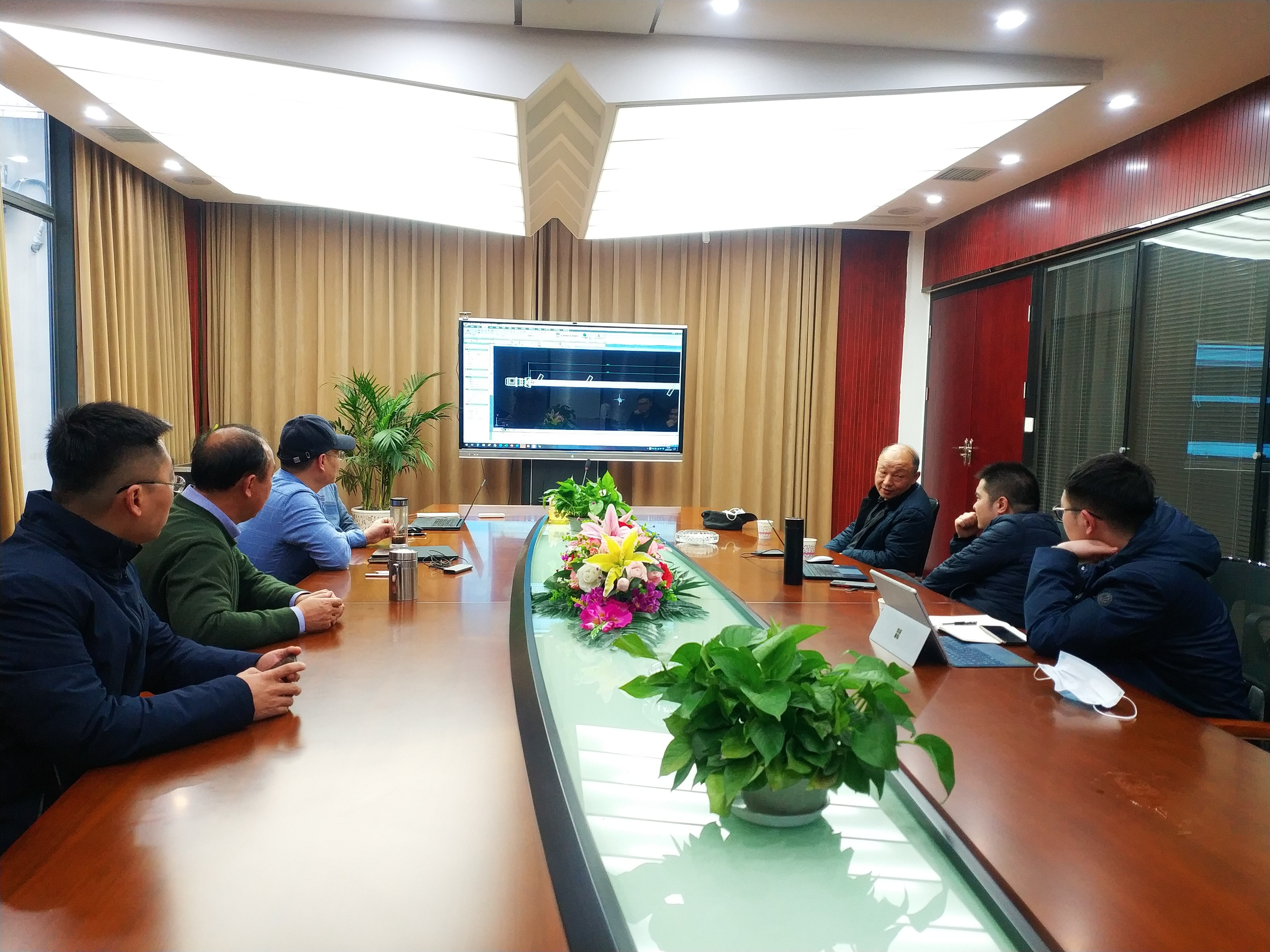 Long-term cooperation with Professor Chen team from HUST